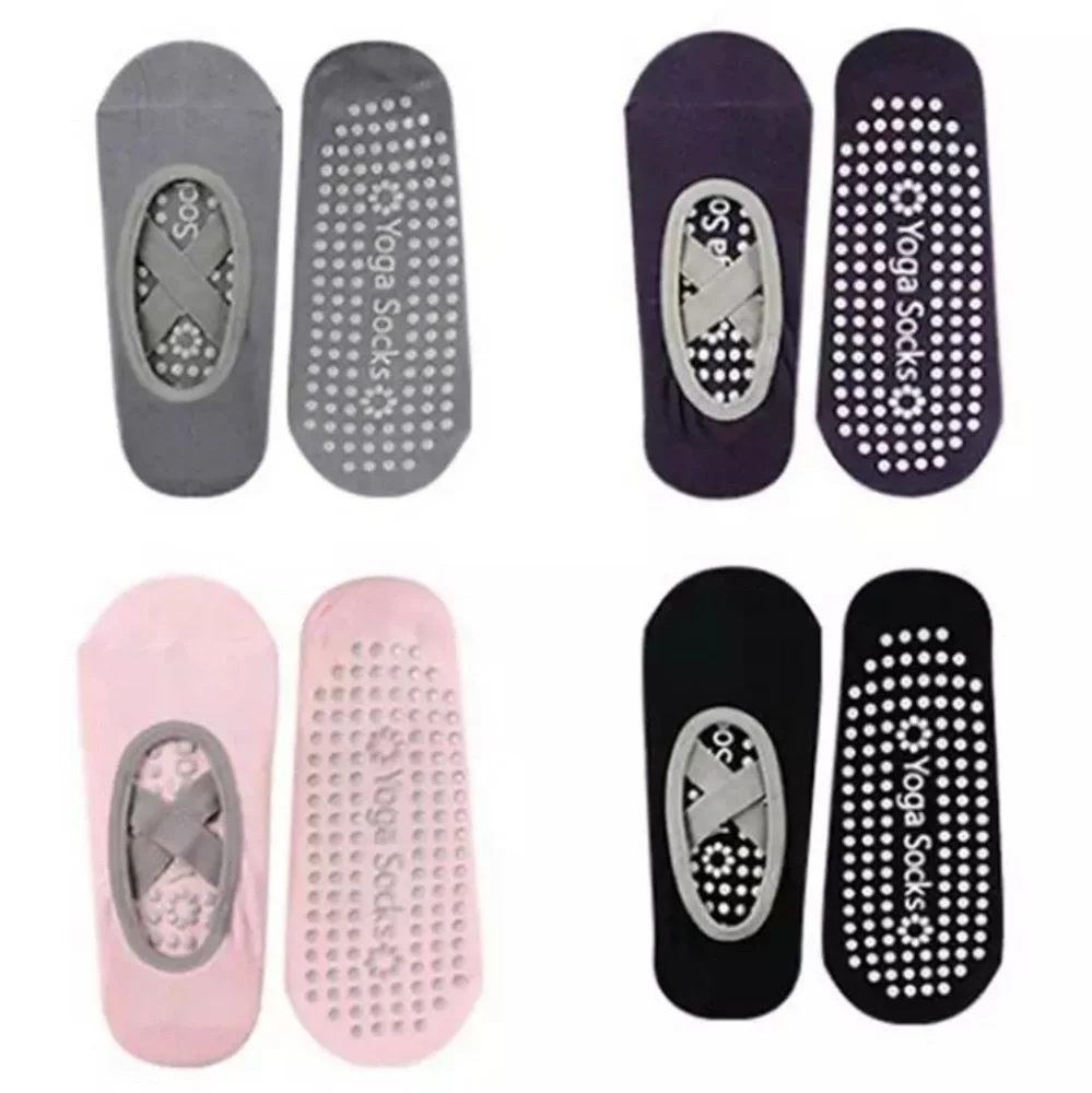 Cotton Skid Free Yoga Socks Breathable